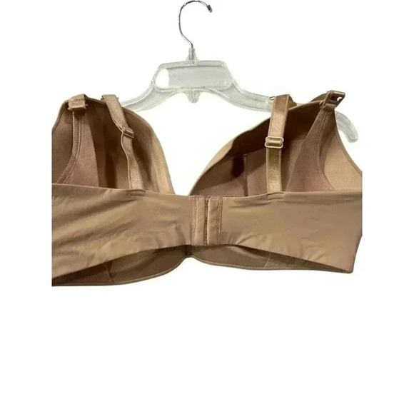 Auden Women's 38DDD Nursing Lightly Lined Wirefree Bra Pearl Tan - Picture 8 of 11